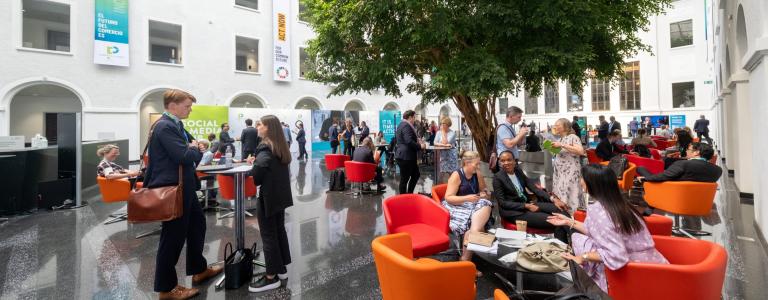 Atrium at WTO Public Forum 2023